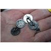 Image 2 : 1845 Etc Sterling coin earrings - Queen Victoria