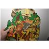Image 2 : Fantastic large wooden folk art clock