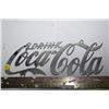 Image 1 : Coca-Cola chrome license plate