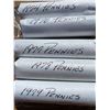 Image 2 : Canada Pennies 1 Cent Five Rolls 1974, 1976, 1977, 1978, 1979