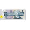 Image 1 : 1986 Bank of Canada $5 Note