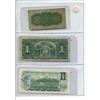 Image 2 : 1923 Dominion of Canada 25 Cents & 1937 and 1973 Canadian $1 Notes