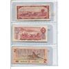 Image 2 : 1954, 1974, 1986 Bank of Canada $2 Notes