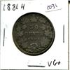 Image 1 : 1881H Canadian 50 Cents - VG+