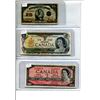 Image 1 : 25 Cent - $20 Notes (1923, 1973, 1954, 1986, 1937, 1954)