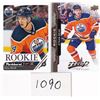 Image 1 : 2 Ethan Bear Rookie Cards From Regina