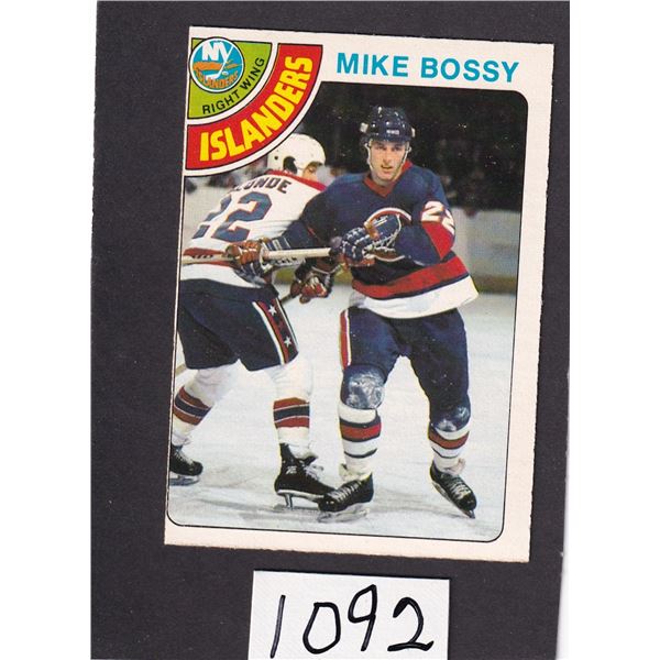 1978-79 OPC Mike Bossy Rookie Card