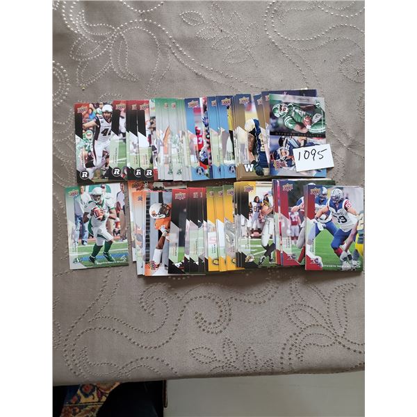 2014 upper Deck CFL 100 Card Base Set