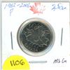Image 1 : 2002 P 25¢ twenty five cent (1952-2002) UNC