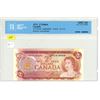Image 1 : 1974; 2 Dollar (SN AGE8180698), signed by Lawson Bouey; gem UNC-65