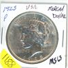Image 1 : 1923; USA Peace Dollar; MS-63