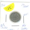 Image 1 : 1914; 10¢, 80% Silver Dime; Key date WWI 2,549,811 minted
