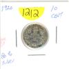 Image 1 : 1920; 10¢, 80% Silver Dime; Quality coin 6,305,345 minted