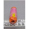 Image 2 : Mint roll of 2006 coloured breast cancer quarters