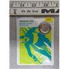 Image 1 : Vancouver 2010 alpine skiing 2008 mule coloured quarter in collector card