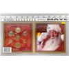 Image 3 : 2004 holiday gift set coloured Santa quarter