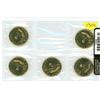 Image 1 : 2012 Lucky Loonie -5 pack