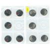 Image 1 : 2012 Brock 25 cent 10 pack -5 coloured, 5 plain
