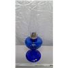 Image 2 : #2 blue coal oil lamp