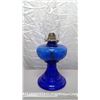 Image 3 : #2 blue coal oil lamp