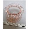 Image 4 : Pink depression glass rose bowl