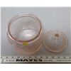 Image 2 : Cookie Jar (Pink depression glass)