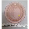 Image 2 : Oval dish (Pink depression glass)
