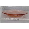 Image 3 : Oval dish (Pink depression glass)