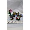 Image 2 : Set of 4 Humming bird figurines