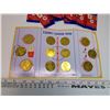 Image 4 : Official 1998 McDonalds Team Canada Full 12/12 Hockey Medallions Set w/ Empty Pack From Coins