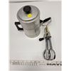 Image 1 : Vintage kitchen lot - hand whipper and aluminum coffee maker