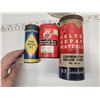Image 3 : 3 antique tire patch kits & 5lb MotoMaster wheel bearing grease can (empty)
