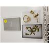Image 1 : Brooches, matching earring set (clip on)