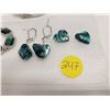 Image 3 : Abalone shell jewellery including bracelet, earrings
