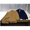 Image 1 : 2x Suit Jackets - Blue and Brown