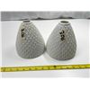 Image 1 : 2 Ceramic Lamp Shades