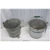 Image 2 : 2 Galvanized Pails