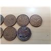 Image 3 : 9 1950's Canadian pennies