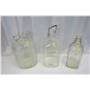 Image 2 : 3 Vintage Glass Jugs