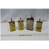 Image 1 : 4 Small Oil Tins