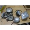 Image 1 : Lot of Vintage Automotive and Tractor Lights