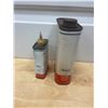 Image 3 : (2) Mobil oil tins- Upper lube 1 pint and handy oil tin