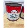 Image 2 : (2) Esso tins, 5lb Grease and 1 qt motor cleaner