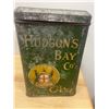 Image 2 : Hudson Bay Company tea tin #6  6" x 6" x 8 1/2"