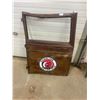 Image 1 : Red Indian Model T door c/w Advertising- Great man cave item