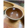 Image 2 : (2) Crocker Mixing bowls, 1 Medalta 10" + 12"