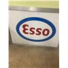 Image 2 : Esso sign 55" x 40" Aluminum Frame- Plexi Glass sign