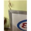 Image 3 : Esso sign 55" x 40" Aluminum Frame- Plexi Glass sign
