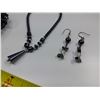 Image 2 : Healing Hematite Necklace, Earrings, Bracelet