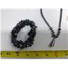 Image 3 : Healing Hematite Necklace, Earrings, Bracelet